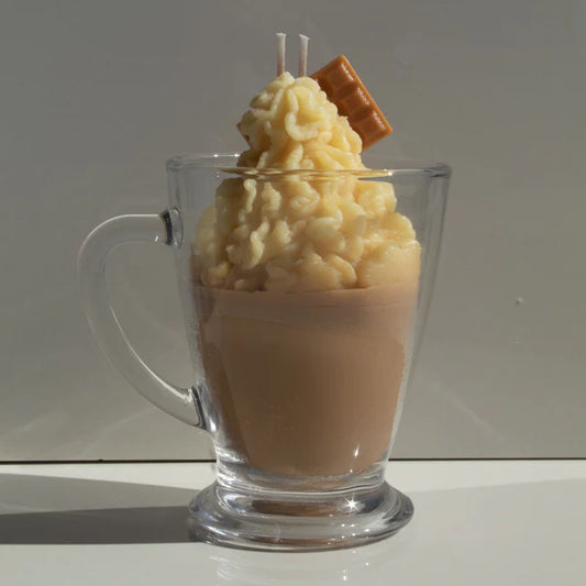 Vela postre chocolate